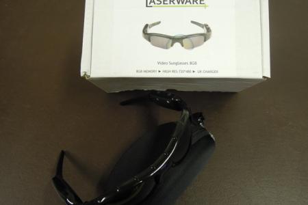 laserware video sunglasses 8GB