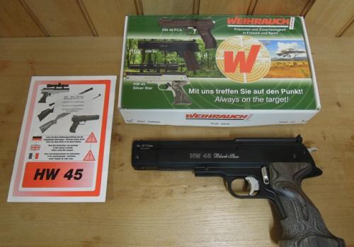 Wiehrauch HW45 Black star Ambidextrous